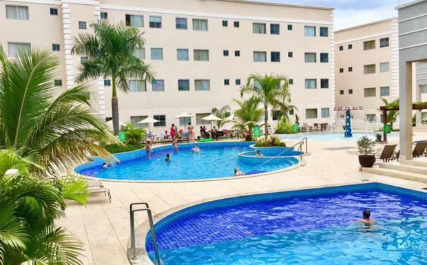 Encontro Das Aguas Caldas - Cortesia Ingressos Da Rede Wam Opcoes Water Park, Nautico E Clube Prive Caldas Novas Eksteriør bilde