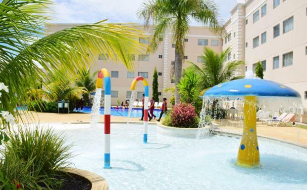 Encontro Das Aguas Caldas - Cortesia Ingressos Da Rede Wam Opcoes Water Park, Nautico E Clube Prive Caldas Novas Eksteriør bilde